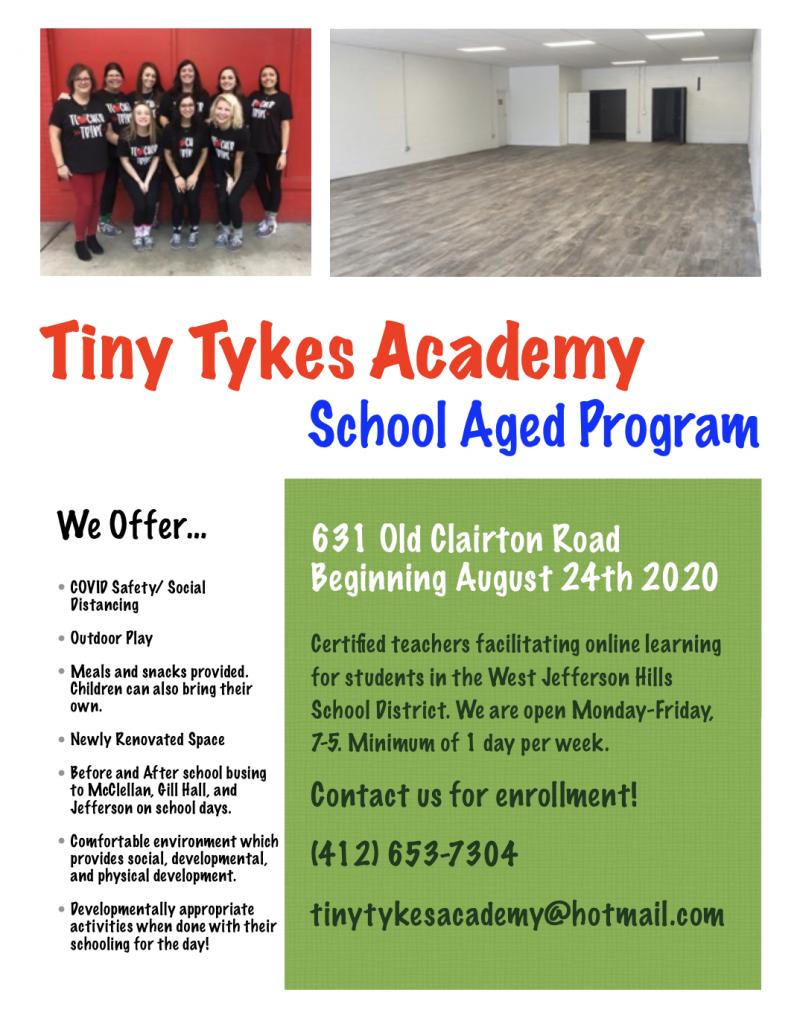 SCHOOL AGED PROGRAM